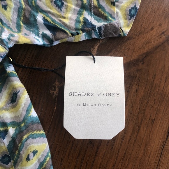 Shades of Grey Button Down - Picture 2 of 5